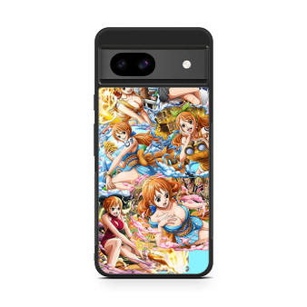 One Piece Nami Collage Google Pixel 8a Case