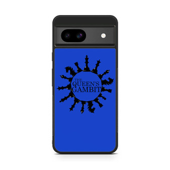 The Queens Gambit in Blue Google Pixel 8a Case