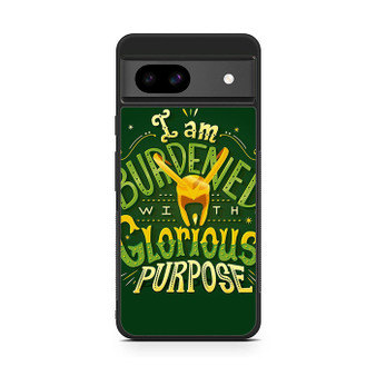 Loki Quotes Glorious Purpose Google Pixel 8a Case