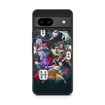 Demon Slayer Twelve Moon Demons Google Pixel 8a Case