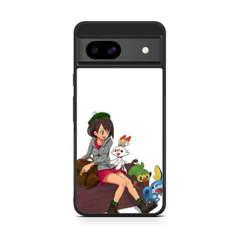 Pokemon Sword and Shield Scorbunny Grookey Sobble Google Pixel 8a Case