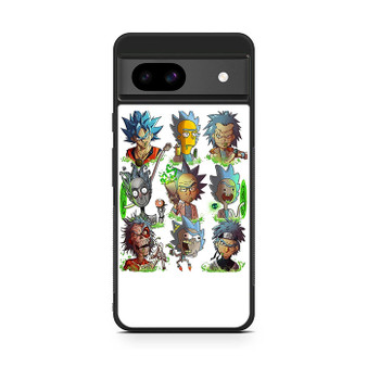 Rick and Morty Anime Style Google Pixel 8a Case