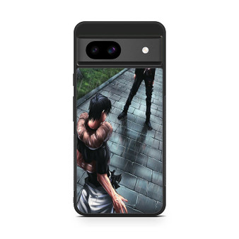Jujutsu Kaisen Gojo vs Toji Google Pixel 8a Case