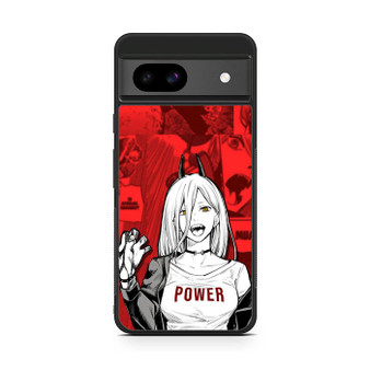 Power in red Google Pixel 8a Case