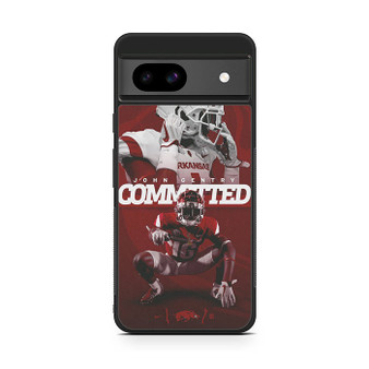 Arkansas razorbacks John Gentry Google Pixel 8a Case