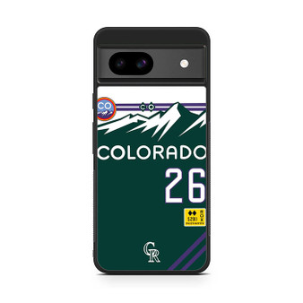 Colorado rockies jersey Google Pixel 8a Case