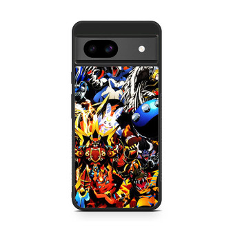 Digimon adv collage Google Pixel 8a Case