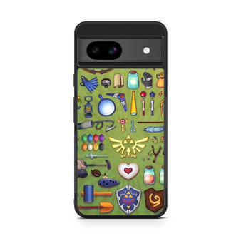 The legend of zelda items Google Pixel 8a Case