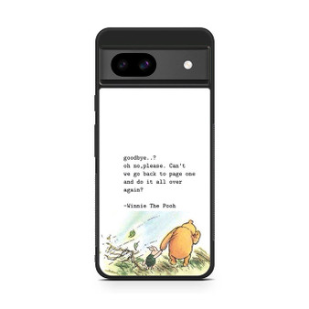 Winnie the pooh goodbye Google Pixel 8a Case