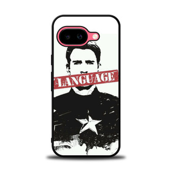 Captain America Language Google Pixel 9a Case