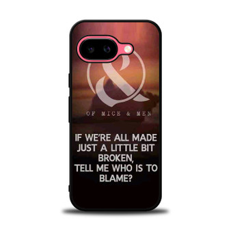 Of Mice & Men Lyrics 9 Google Pixel 9a Case