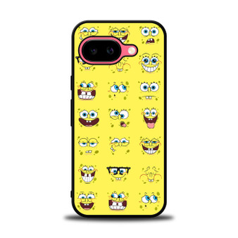 Spongebob Square Pants All Expression Google Pixel 9a Case