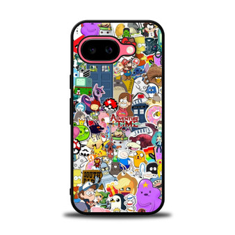 All Cartoon Characters Google Pixel 9a Case