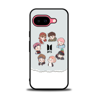 BTS Cartoon Cute Google Pixel 9a Case