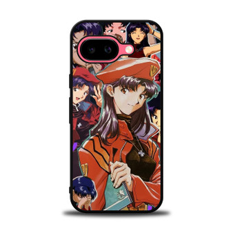 Evangelion Misato Katsuragi Collage Google Pixel 9a Case
