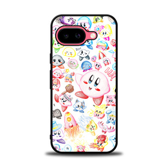 Kirby Paint Collage Google Pixel 9a Case