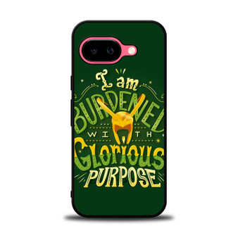 Loki Quotes Glorious Purpose Google Pixel 9a Case