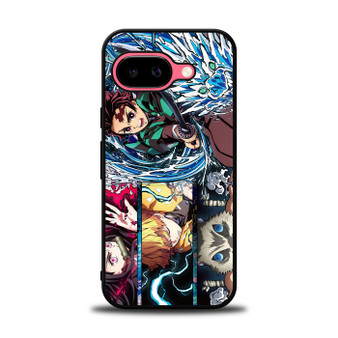 Demon Slayer Tanjiro Zenitsu Nezuko Inosuke Google Pixel 9a Case