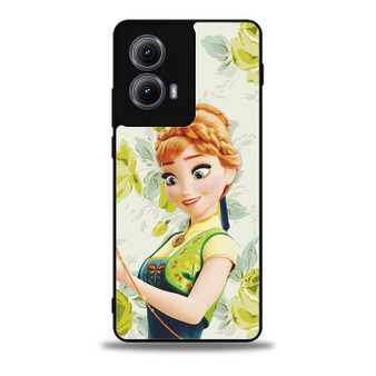 Anna Fozen Green Floral Motorola Moto Edge 5G 2024/ Moto Edge 5G 2025 Case
