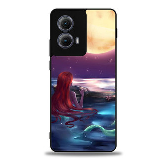 Ariel Loves Watching Moon Motorola Moto Edge 5G 2024/ Moto Edge 5G 2025 Case