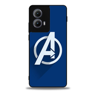 Avenger White Logo Motorola Moto Edge 5G 2024/ Moto Edge 5G 2025 Case