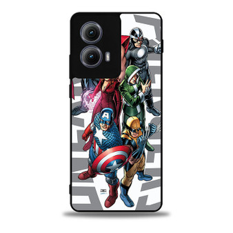 avx avengers versus xman Motorola Moto Edge 5G 2024/ Moto Edge 5G 2025 Case