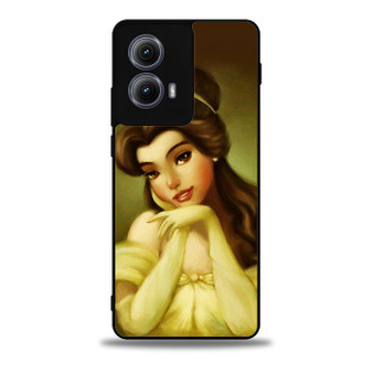 Beautiful Princess Belle in Disney Motorola Moto Edge 5G 2024/ Moto Edge 5G 2025 Case