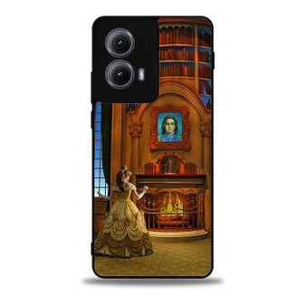 Beauty and the Beast in Castle Motorola Moto Edge 5G 2024/ Moto Edge 5G 2025 Case