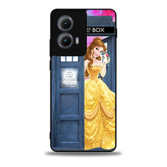 belle who tardis Motorola Moto Edge 5G 2024/ Moto Edge 5G 2025 Case
