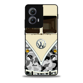 black camo vw retro bus Motorola Moto Edge 5G 2024/ Moto Edge 5G 2025 Case