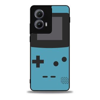 blue custom gameboy Motorola Moto Edge 5G 2024/ Moto Edge 5G 2025 Case