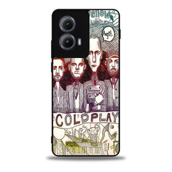 coldplay art Motorola Moto Edge 5G 2024/ Moto Edge 5G 2025 Case