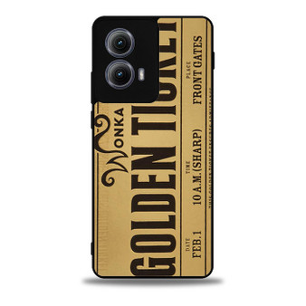 golden ticket willy wonka Motorola Moto Edge 5G 2024/ Moto Edge 5G 2025 Case