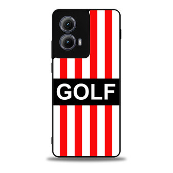 Golf Wang Red Strip Motorola Moto Edge 5G 2024/ Moto Edge 5G 2025 Case