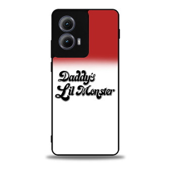 Harley Quinn Daddy's lil monster Motorola Moto Edge 5G 2024/ Moto Edge 5G 2025 Case