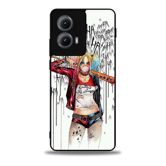 Harley Quinn HAHAHA Motorola Moto Edge 5G 2024/ Moto Edge 5G 2025 Case