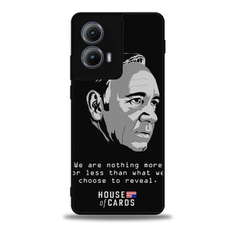 House Of Cards Francis Underwood Quote Motorola Moto Edge 5G 2024/ Moto Edge 5G 2025 Case