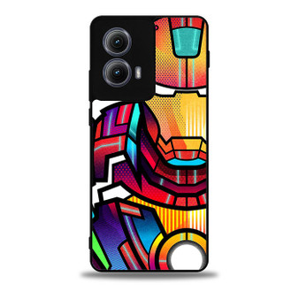Ironman colorful art Motorola Moto Edge 5G 2024/ Moto Edge 5G 2025 Case