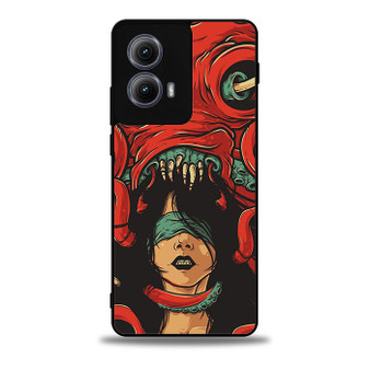 Japan Classic Octpus Art Motorola Moto Edge 5G 2024/ Moto Edge 5G 2025 Case