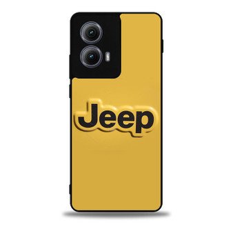 Jeep Yellow Logo Motorola Moto Edge 5G 2024/ Moto Edge 5G 2025 Case
