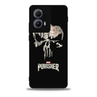 Marvel The Punisher Logo Motorola Moto Edge 5G 2024/ Moto Edge 5G 2025 Case