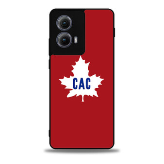 Montreal Canadiens Leaf Logo Motorola Moto Edge 5G 2024/ Moto Edge 5G 2025 Case