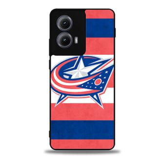 NHL Columbus Blue Jjackets 2 Motorola Moto Edge 5G 2024/ Moto Edge 5G 2025 Case