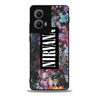 nirvana floral vintage Motorola Moto Edge 5G 2024/ Moto Edge 5G 2025 Case