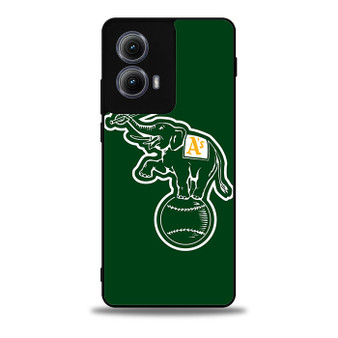 Oakland Athletics Elephant Logo Motorola Moto Edge 5G 2024/ Moto Edge 5G 2025 Case
