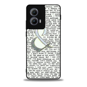 Of Mice & Men Lyrics 7 Motorola Moto Edge 5G 2024/ Moto Edge 5G 2025 Case