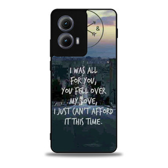 Of Mice & Men Lyrics 12 Motorola Moto Edge 5G 2024/ Moto Edge 5G 2025 Case