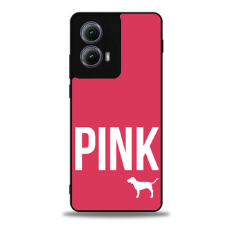 Pink Victoria's Secret Motorola Moto Edge 5G 2024/ Moto Edge 5G 2025 Case