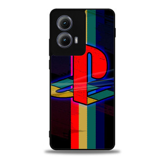 Psychedelic Alien Emoji Pattern Motorola Moto Edge 5G 2024/ Moto Edge 5G 2025 Case