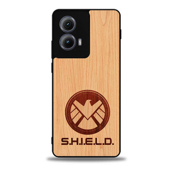 shield wood Motorola Moto Edge 5G 2024/ Moto Edge 5G 2025 Case